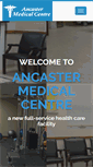 Mobile Screenshot of ancastermedicalcentre.com